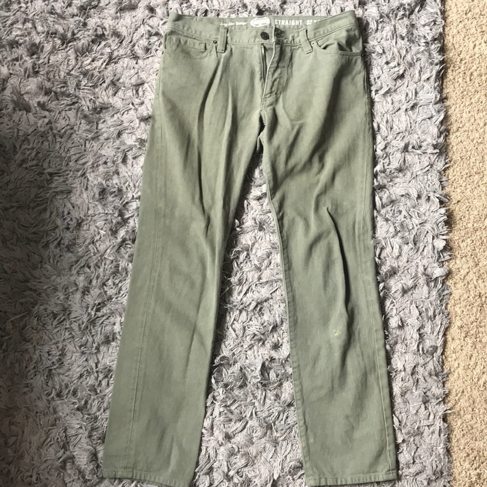 Green Fossil pants 32x32